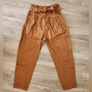 Pull&Bear paperbag denim pants